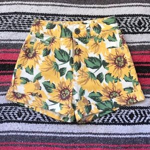Sunflower Mom Shorts